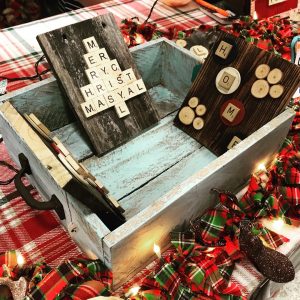 SWVA Crafts - Scrabble Decor