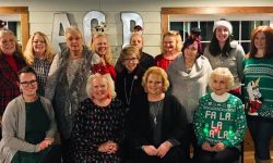 2019 Grundy Woman's Club Christmas Party - Group Photo